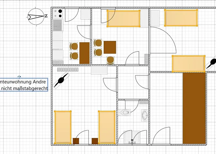 Apartment Christa Im Gaestehaus Westfalen Fuer Geschaeftsreisende Und Monteure Lejlighed